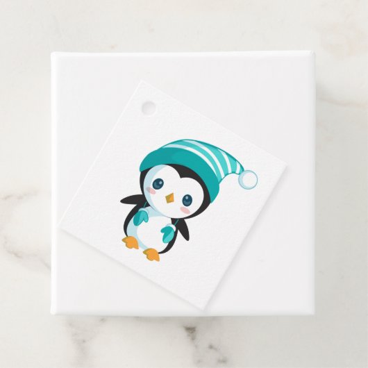 キュートクリスマスペンギン フェイバータグ (インサイチュ)