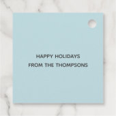 キュートクリスマスペンギン フェイバータグ (裏面)