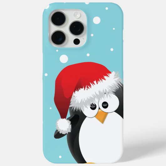 キュートクリスマスペンギン Case-Mate iPhoneケース (裏面)