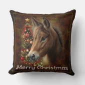 キュートクリスマスモーレホリデーデコール クッション (正面)