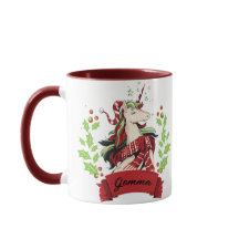 キュートクリスマスユニコーン名前をカスタムする