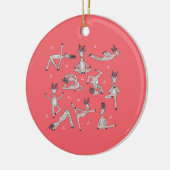 キュートクリスマスヨーダディアーオーナメント セラミックオーナメント (左)