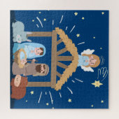 キュートクリスマス出生ジグソーパズル ジグソーパズル (横)