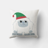 キュートクリスマス小妖精や小人イェティ クッション (裏面)