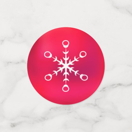 キュートクリスマス小妖精や小人&ゴールデングリーンレッド紙吹雪 コンフェッティ (スモール正面)