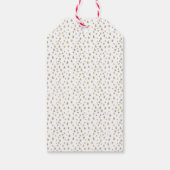 キュートクリスマス格言カスタマイズギフトラベル ギフトタグ (裏面)