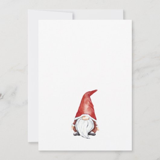 キュートクリスマス格言ホリデーパーティー招待状 招待状 (裏面)