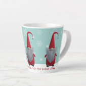 キュートクリスマス格言ホリデーラテマグ カフェラテマグ (右アングル)