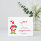 キュートクリスマス格言引っ越しましたホリデームービング ポストカード (スタンド正面)