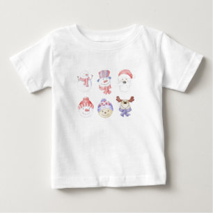 キュートクリマスベビーTシャツ ベビーTシャツ