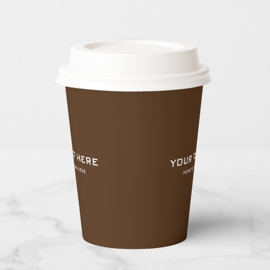 キュートクリーンスタイリッシュビジネス企業のイベントシンプル 紙コップ (左)