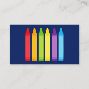 キュートクレヨンエレメンタルカスタム先生連絡情報 名刺