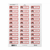 キュートクロウフィッシュ沸騰ファミリー懇親会シーフードパーティー ラベル (フルシート)