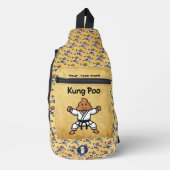 キュートクンポー空手 スリングバッグ (正面)