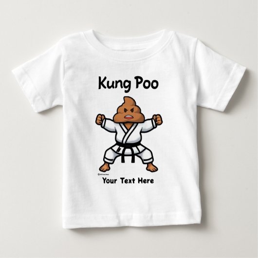 キュートクンポー空手 ベビーTシャツ (正面)
