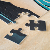 キュートクールペンギンかわいい ジグソーパズル (側面)