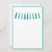 キュートグかわいらしリーングリッタータスル サンキューカード (裏面)