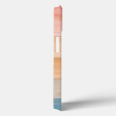 キュートグラディエントカラフルテクスチャ木目パターン Case-Mate iPhoneケース (裏面 / 右)