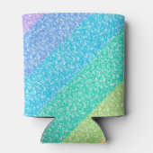 キュートグリッターレインボーカラフルカスタム誕生日 缶クーラー (裏面)