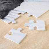 キュートグレーキャットパズル ジグソーパズル (側面)