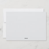 キュートグレースリーピーキャットクリッツマスホリデーラブ シーズンカード (裏面)