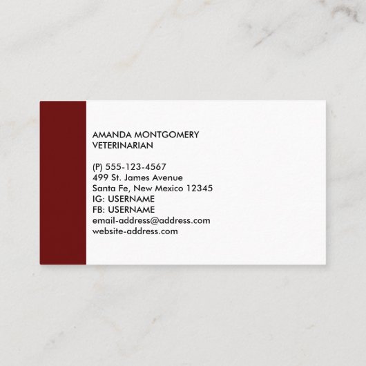 キュートグレータブビーキャットクリスマスハットクリスマス 名刺 (裏面)