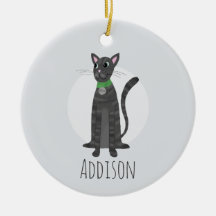 キュートグレータブビーキャットポープリントハッピーホリデー