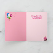 キュートグース50と素晴らしい誕生日 カード (内部)