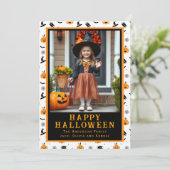 キュートグールクラシックズカスタムハロウィーン写真 シーズンカード (スタンド正面)