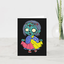 キュートケニアゾンビ ノートカード