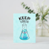 キュートケミストリーおもしろいネルディラボキャラクター ポストカード (スタンド正面)