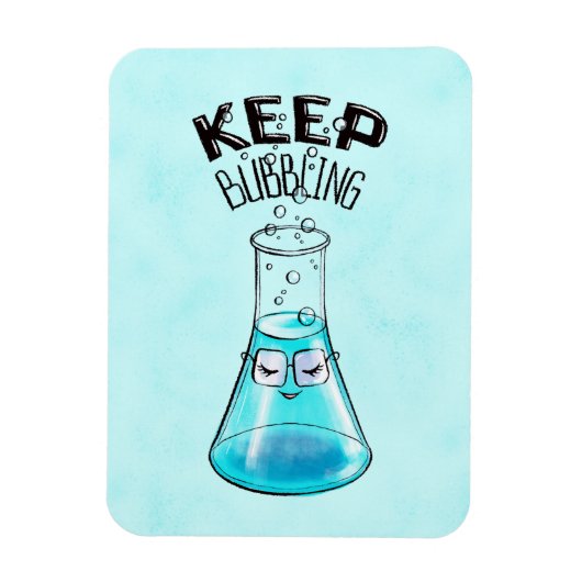 キュートケミストリーおもしろいネルディラボキャラクター マグネット (縦)