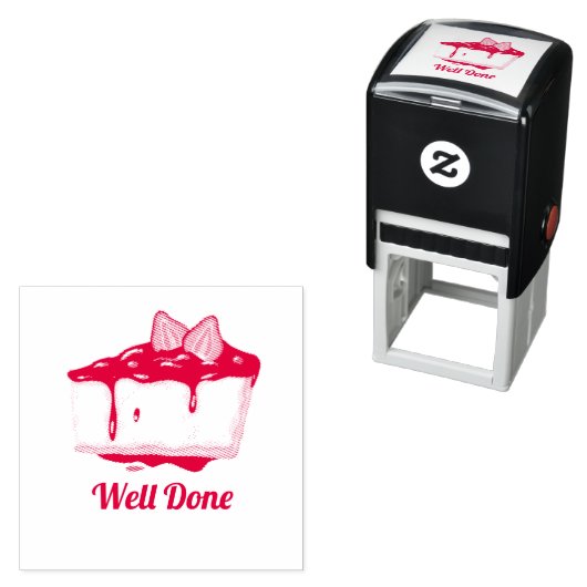 キュートケーキウエルダン先生スタンプ セルフインキングスタンプ (インサイチュ)