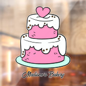 キュートケーキカスタム文字 ウィンドウサイン (シート2)