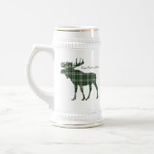 キュートケープブレトンアイランドムースタータンチェックビアスタイン ビールジョッキ (左)