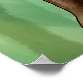 キュートコアラとベビー ポスター (角)