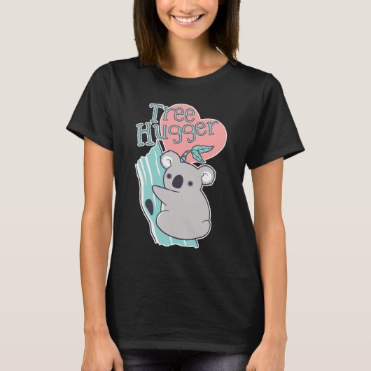 キュートコアラツリーハガーベアー Tシャツ (正面)