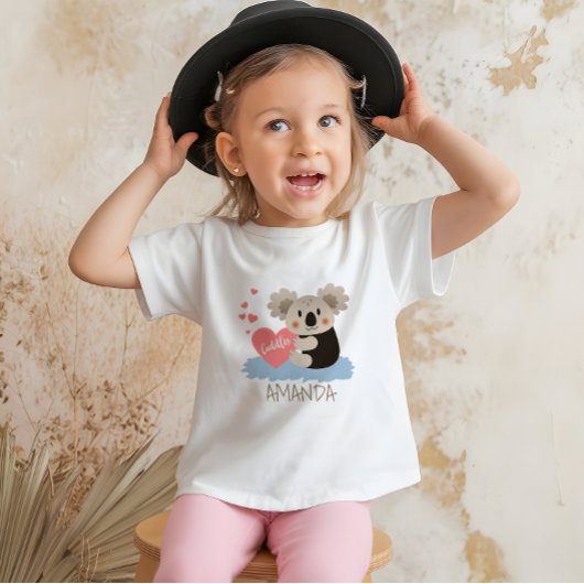 キュートコアラハグ ID386 トドラーTシャツ
