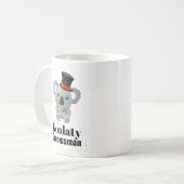 キュートコアラプンコアラティグロムスマン コーヒーマグカップ (正面左)