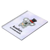 キュートコアラプンコアラティグロムスマン ノートブック (左側)