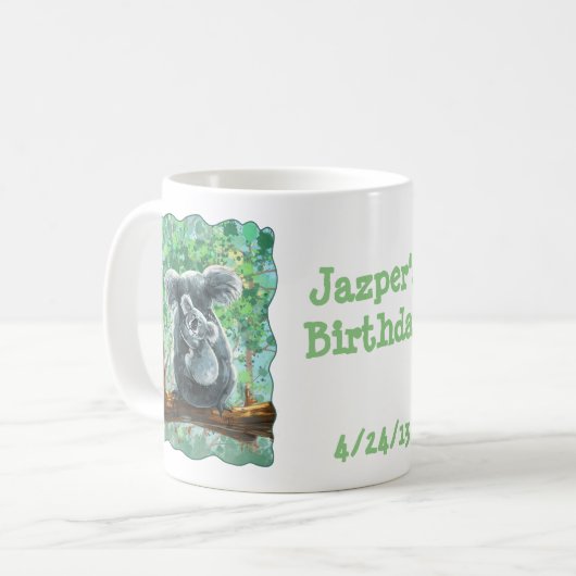 キュートコアラベアパーティーセンター コーヒーマグカップ (正面左)