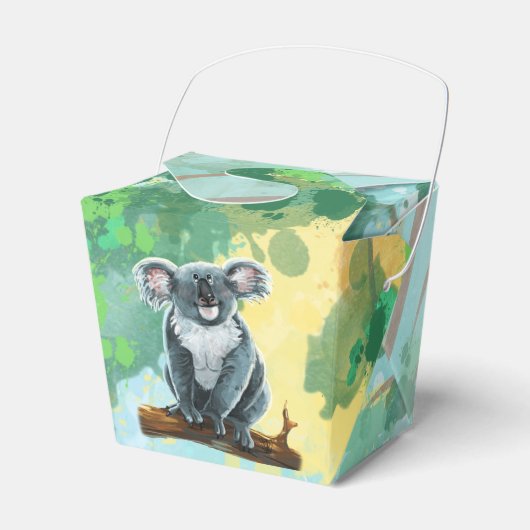 キュートコアラベアパーティーセンター フェイバーボックス (正面サイド)