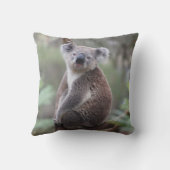 キュートコアラベアーインザツリーアニマル装飾用クッション クッション (裏面)