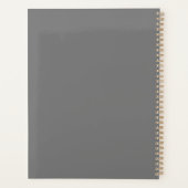 キュートコアラベアーズウィークリーメンズあなたの名前プランナー プランナー手帳 (裏面)