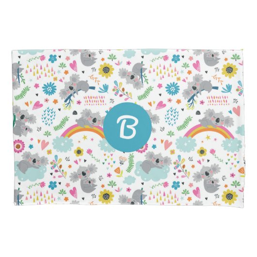 キュートコアラベアーピラロケース 枕カバー (正面)