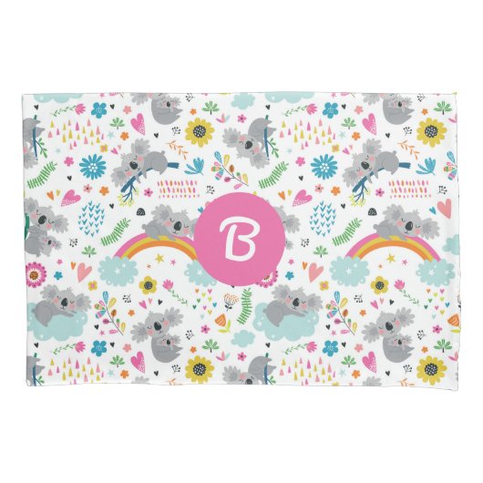 キュートコアラベアーピラロケース 枕カバー (正面)