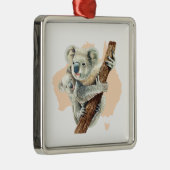 キュートコアラママ&ベビー セラミックオーナメント (右)