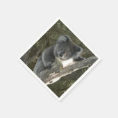 キュートコアラ登山アツリー スタンダードカクテルナプキン (角)