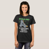 キュートコアラ職業セラピー助手 Tシャツ (正面フル)
