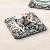 キュートコアラ離れユーカリ コースター (左側)